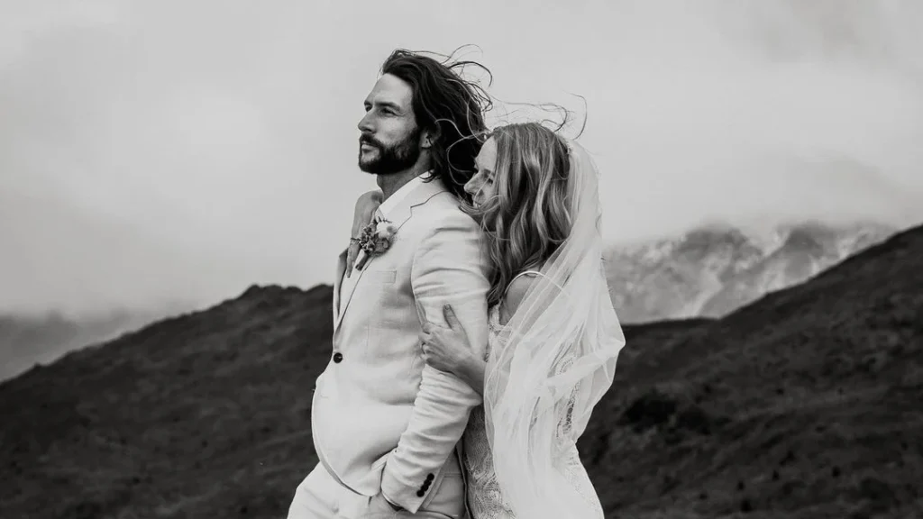 couple is emotionally embracing each other, black and white image, moody wedding and marriage, romantic