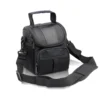 black camera bag front