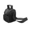 black camera bag side