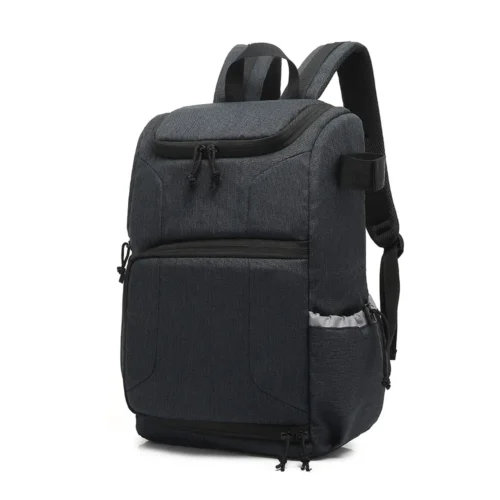 camera and laptop bag front