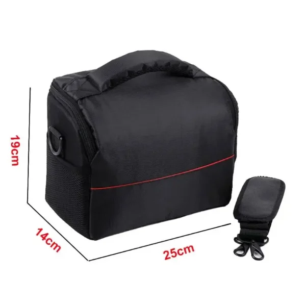 camera shoulder bag meassurements