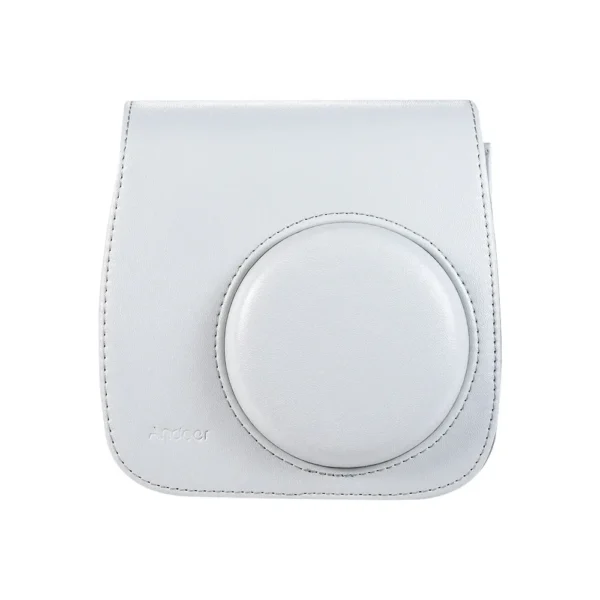 white camera bag