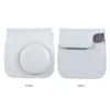 white camera bag front and bag
